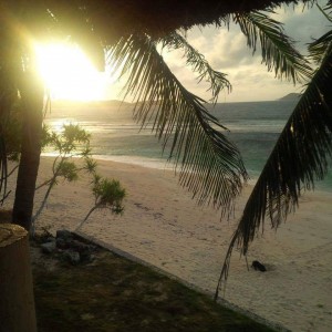 At the beach Cagdanao Island