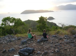 Overlooking Cagdanao Island